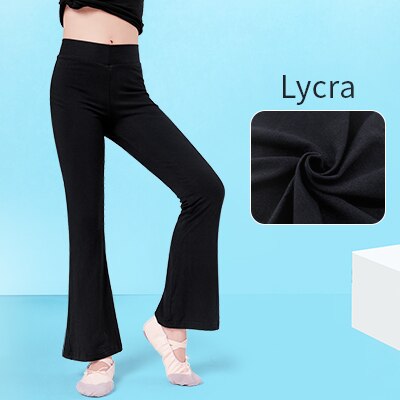 Kids Yoga Pants Flare Dance Pants Girl Sweatpants Yoga Running Pants Sportswear Fitness Leggings