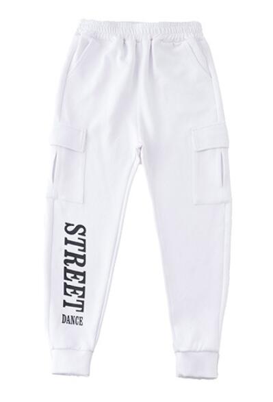 Kid Hip Hop Clothing Mock Neck Crop Top Long Sleeve Sweatshirt Jogger Sweat Pants for Girl Jazz Dance Costume Clothes Streetwear