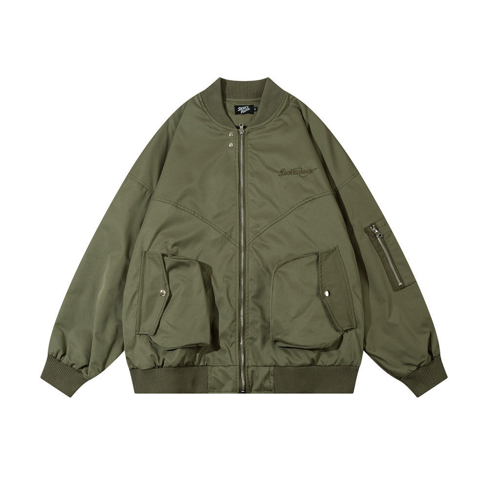 American Street Pilot Jacket Baseball Uniform