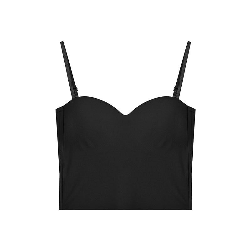 Small Crowd Wrap Chest Slim Short Outer Wear Top Camisole