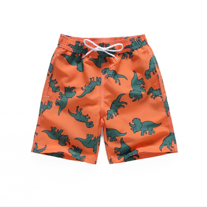 Summer Kids Boy Beach Pants Baby Quick Drying Swimming Shorts Cartton Boys Surfing Pants