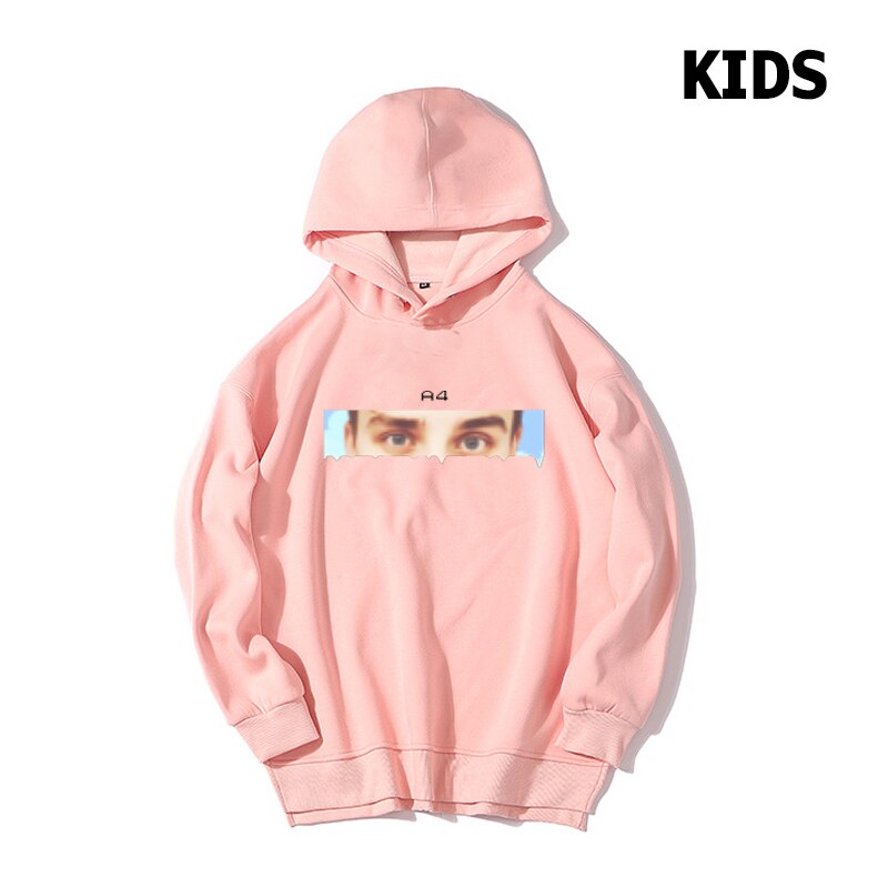 Family Clothing Kids Merch A4 Eyes Printed Hoodie Boys Hooded Sweatshirts Girls Casual Thicked Pullovers