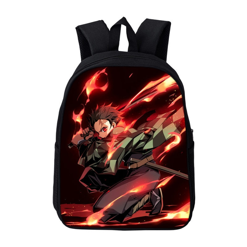 Anime Kamado Nezuko Backpack Toddler Demon Slayer Kindergarten Bags Bookbags Children Mini School Bags Kids Preschool