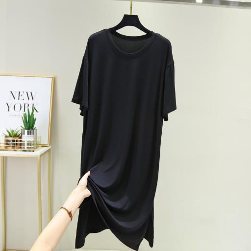 Sleepwear women night dress new modal cotton nightgowns loose large size nightshirt female gown sleep dresses