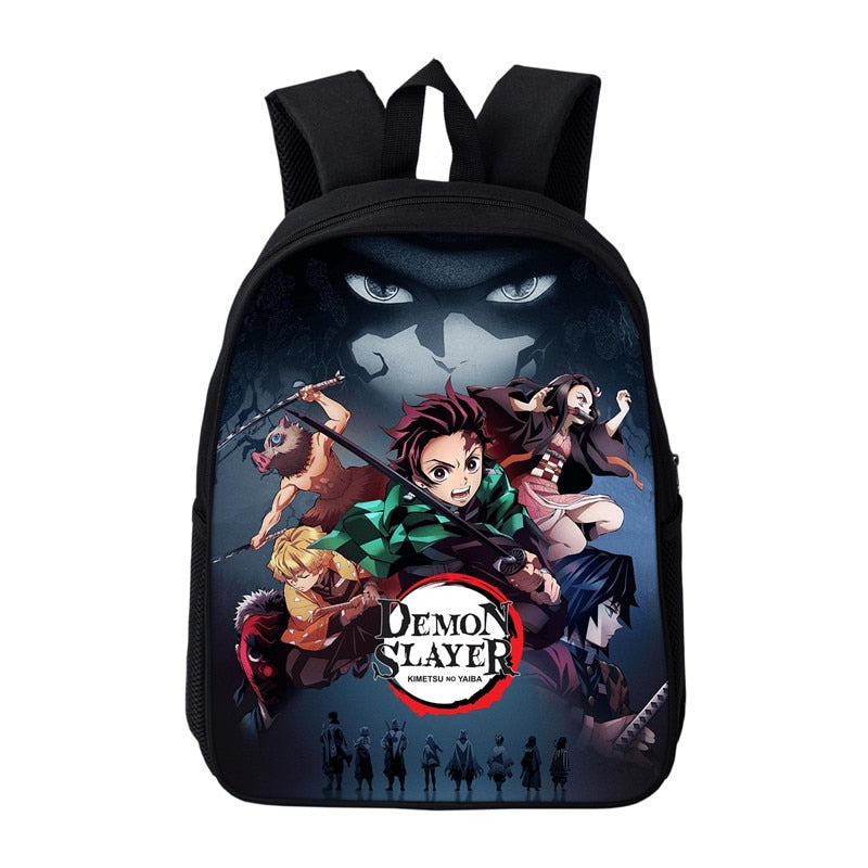 Anime Kamado Nezuko Backpack Toddler Demon Slayer Kindergarten Bags Bookbags Children Mini School Bags Kids Preschool