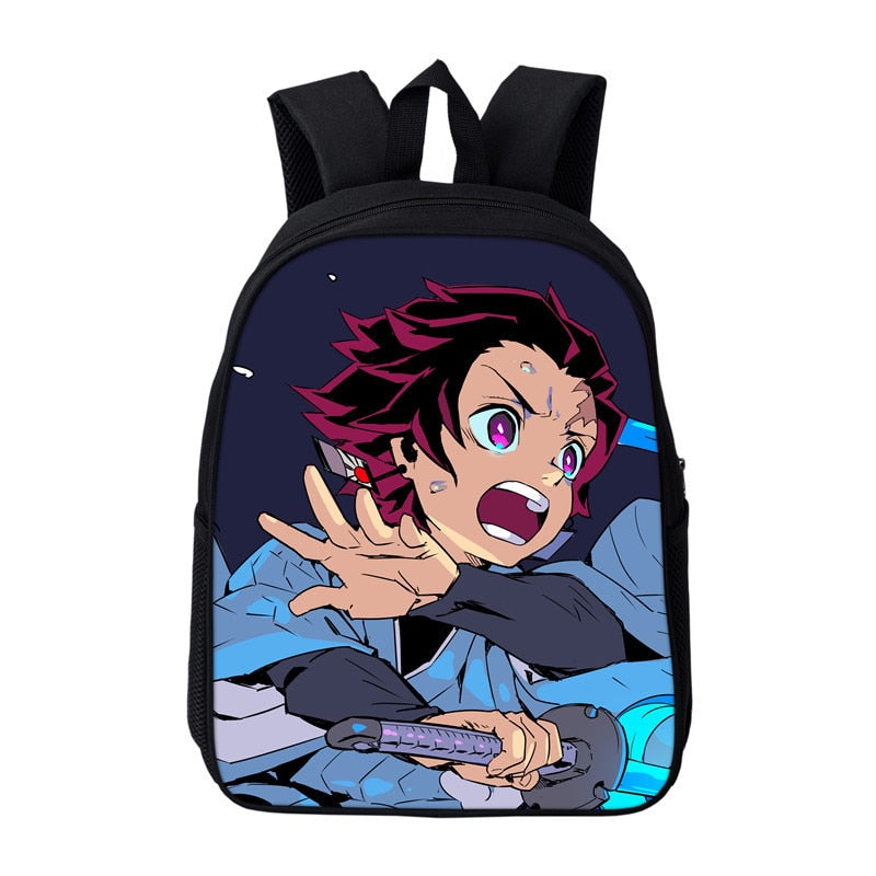 Anime Kamado Nezuko Backpack Toddler Demon Slayer Kindergarten Bags Bookbags Children Mini School Bags Kids Preschool