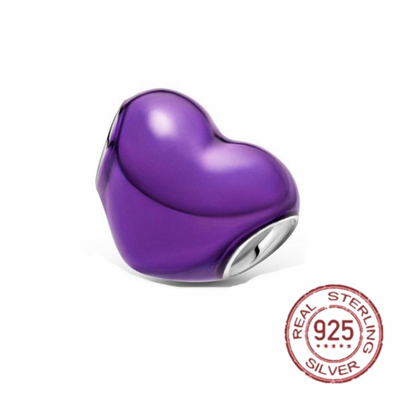 New 925 Sterling Silver Safety Chain Romantic Flowers Balloon Charms Bead Fit Original Pandora Bracelets Charm DIY Women Jewelry