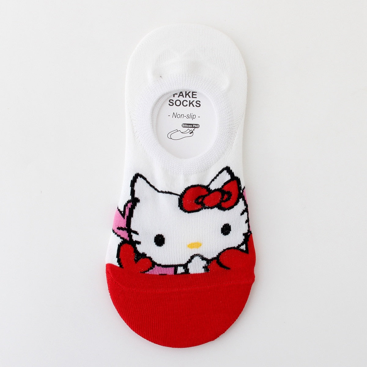 Sanrio Socks Woman My Melody Kuromi Hello Kitty Calcetines Anime Character Cute Short Harajuku Cotton Casual Girls Socks