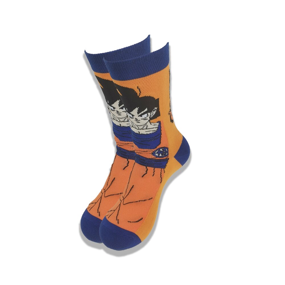 Street Style hiphop personalized Novelty  sock men weird comic style men socks funny autumn winter cotton warm dress socks