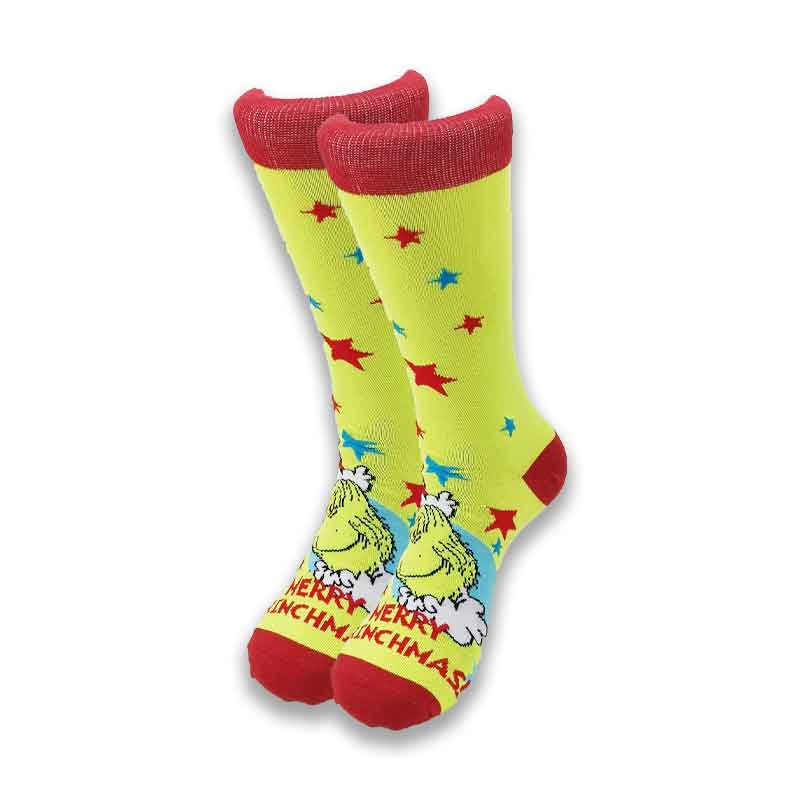 Street Style Hiphop Personalized Novelty Horror Sock Men Weird Comic Style Men Socks Funny Autumn Winter Cotton Warm Dress Socks