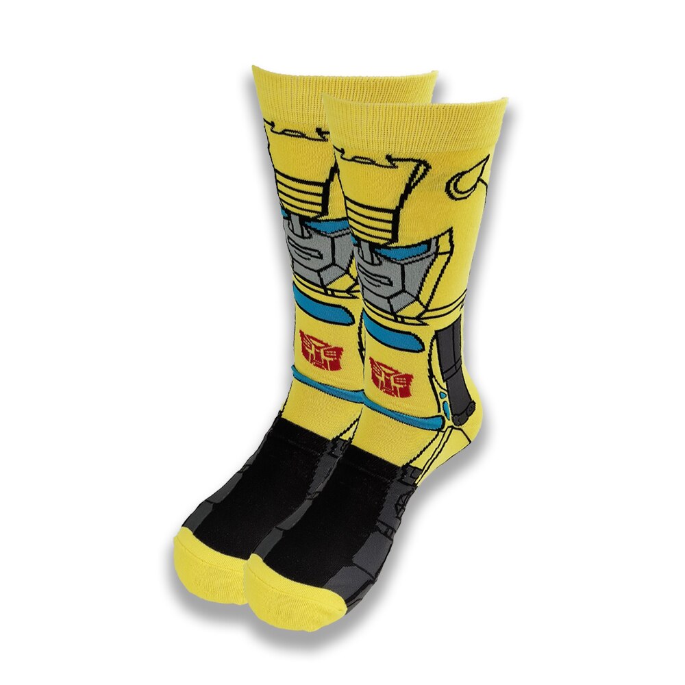 Street Style hiphop personalized Novelty  sock men weird comic style men socks funny autumn winter cotton warm dress socks