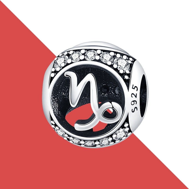 charms plata de ley 925 fit pandora 925 original bracelets for women 925 silver letter charms beads pendant diy jewelry 2022 hot