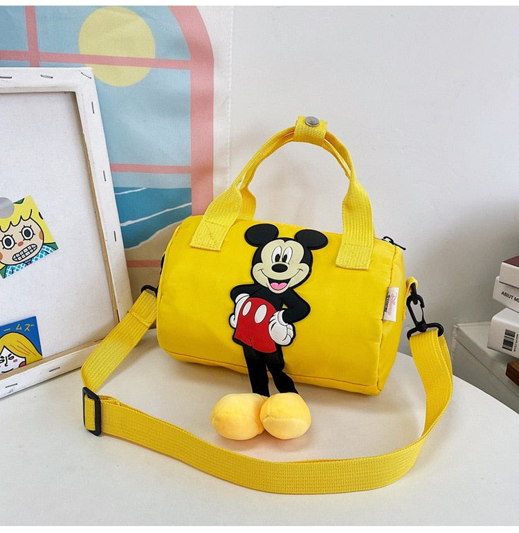 New Disney Shoulder Bags Cartoons Mickey Mouse Nylon Bag Women Messenger Bag Cute Anime Fashion Handbag Gifts for A Girls