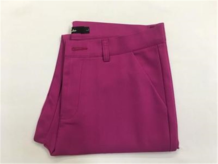 Fashion Streetwear Cute Candy Color Pencil Pants Women Stretch Cotton Slim Waist Straight Pantalones Casual Office Work Trousers