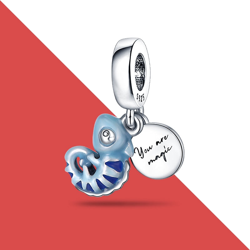 charms plata de ley 925 fit pandora 925 original bracelets for women 925 silver letter charms beads pendant diy jewelry 2022 hot