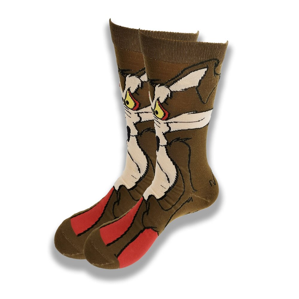 Street Style hiphop personalized Novelty  sock men weird comic style men socks funny autumn winter cotton warm dress socks