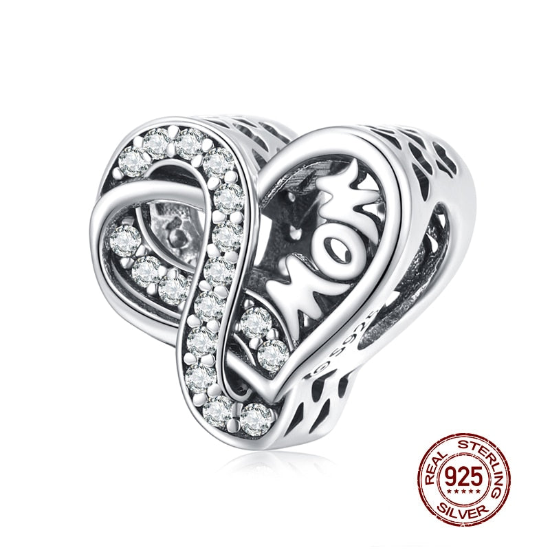 Round Charms Genuine 925 Sterling Silver Vintage Galaxy Openwork Beads Fit Original Bracelet Pendant Authentic Jewelry Women