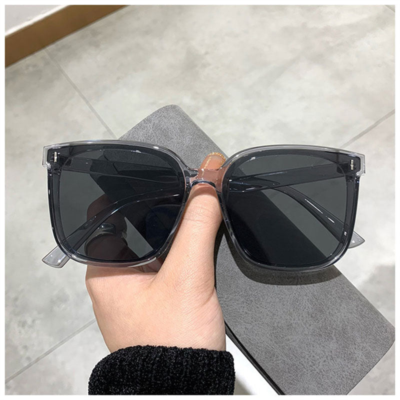 OIMG Vintage Square Sunglasses Women Oversized Sunglass Men Retro Black Sun Glasses Shades Goggle UV400