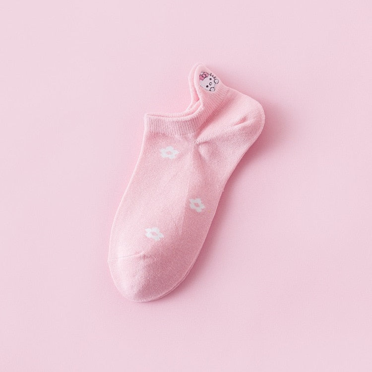 Sanrio Accessories Socks Anime Hello Kitty Kuromi Melody Cinnamoroll Long Tube Harajuku Keep Warm Casual Socks Girl Gift