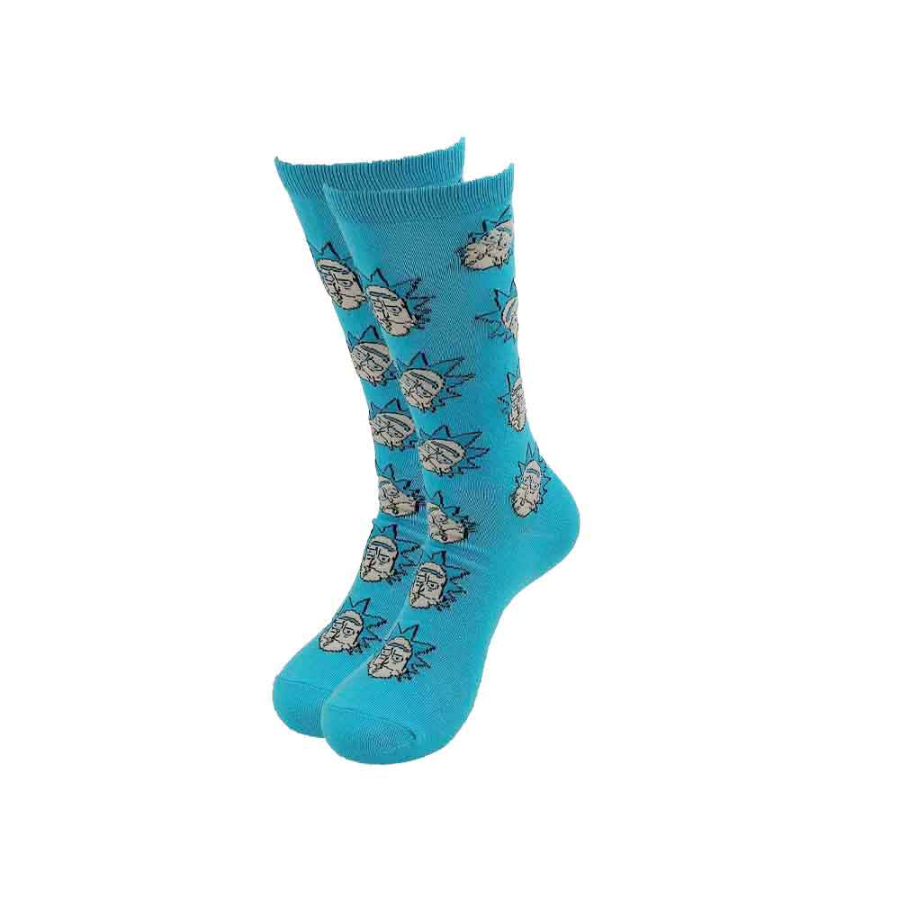 Street Style Hiphop Personalized Novelty Horror Sock Men Weird Comic Style Men Socks Funny Autumn Winter Cotton Warm Dress Socks