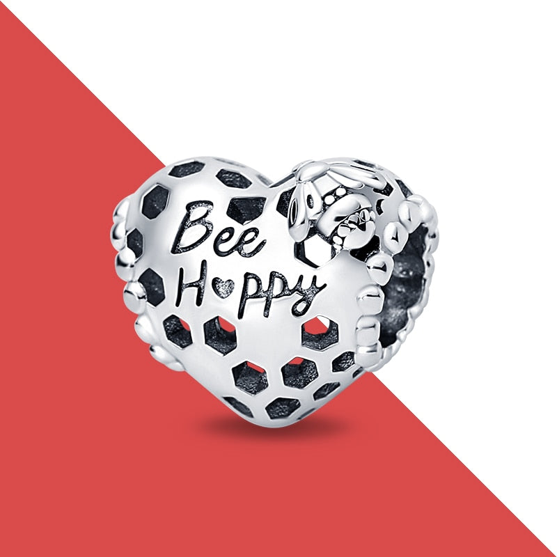 charms plata de ley 925 fit pandora 925 original bracelets for women 925 silver letter charms beads pendant diy jewelry 2022 hot