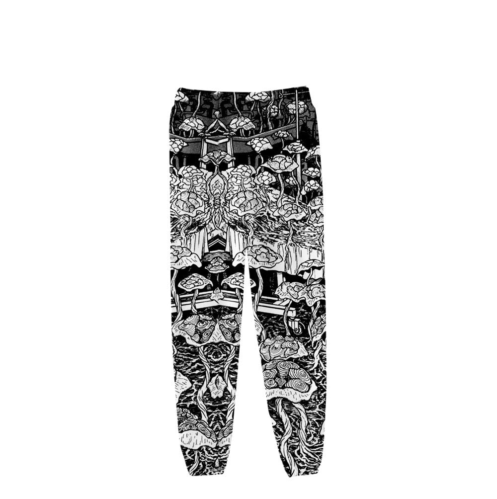 Japan Horror Manga Junji Ito Sweat Pants 3D Joggers Pants Men/Women Trousers Hip Hop Sweatpants Pantalon Homme Boy girls