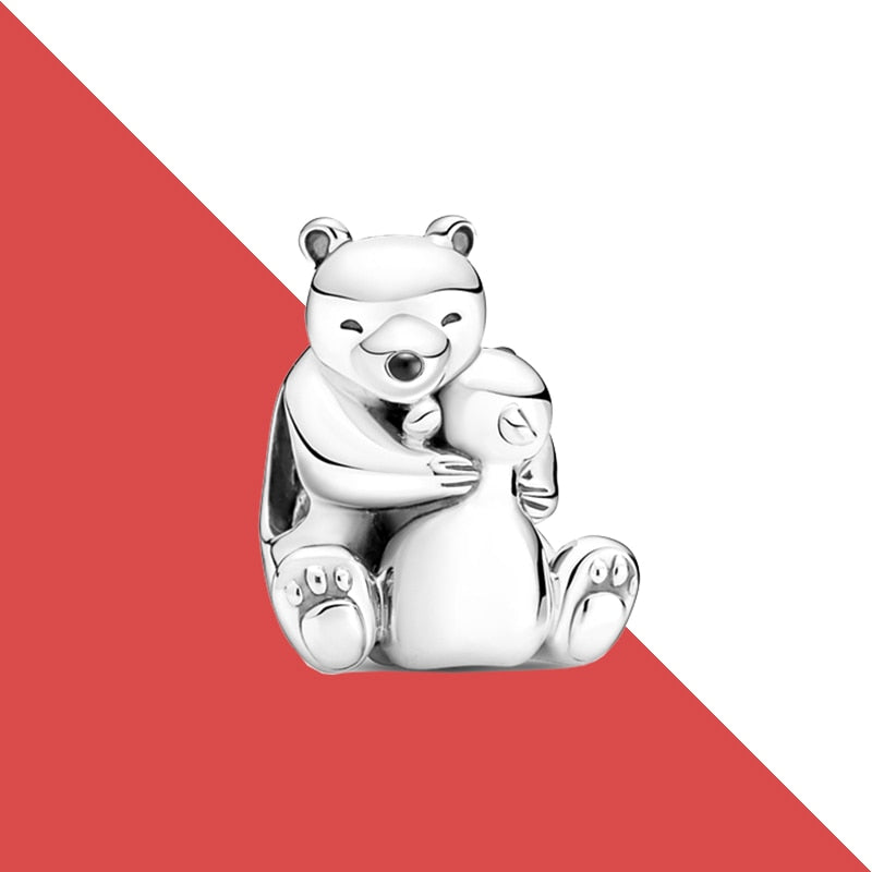 charms plata de ley 925 fit pandora 925 original bracelets for women 925 silver letter charms beads pendant diy jewelry 2022 hot