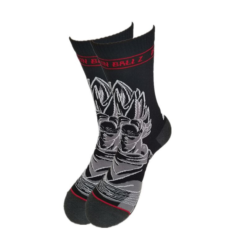 Street Style hiphop personalized Novelty  sock men weird comic style men socks funny autumn winter cotton warm dress socks