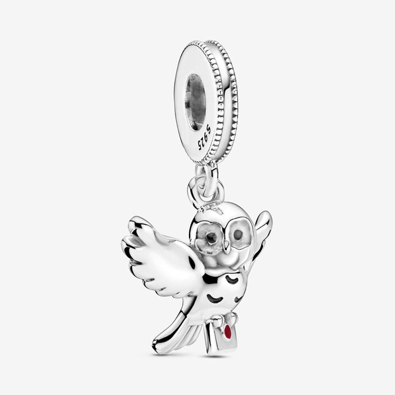 Disney Harry Potter Charm Series Fit Original Pan Charms Bracelets &amp; Bangle Beads Pendant Jewelry Berloque