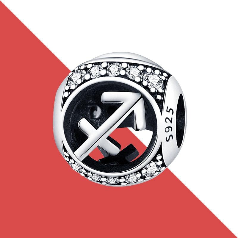 charms plata de ley 925 fit pandora 925 original bracelets for women 925 silver letter charms beads pendant diy jewelry 2022 hot