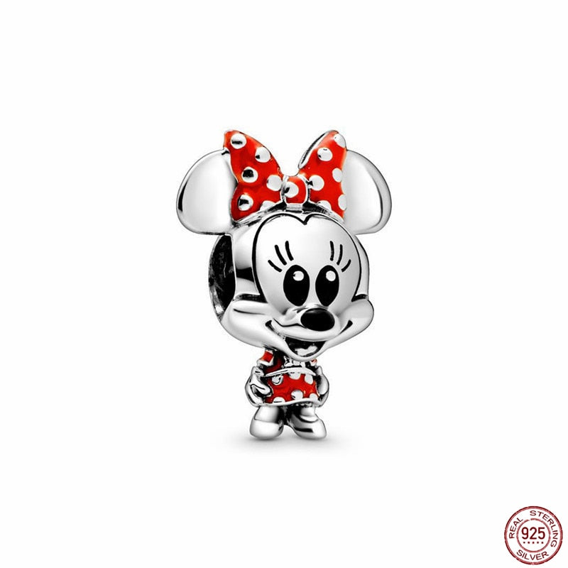 NEW plata ley 925 Sterling Silver Bear Balloon Mom Beads Charm Fit Original Pandora Bracelets Charm For Women Jewelry DIY Gift