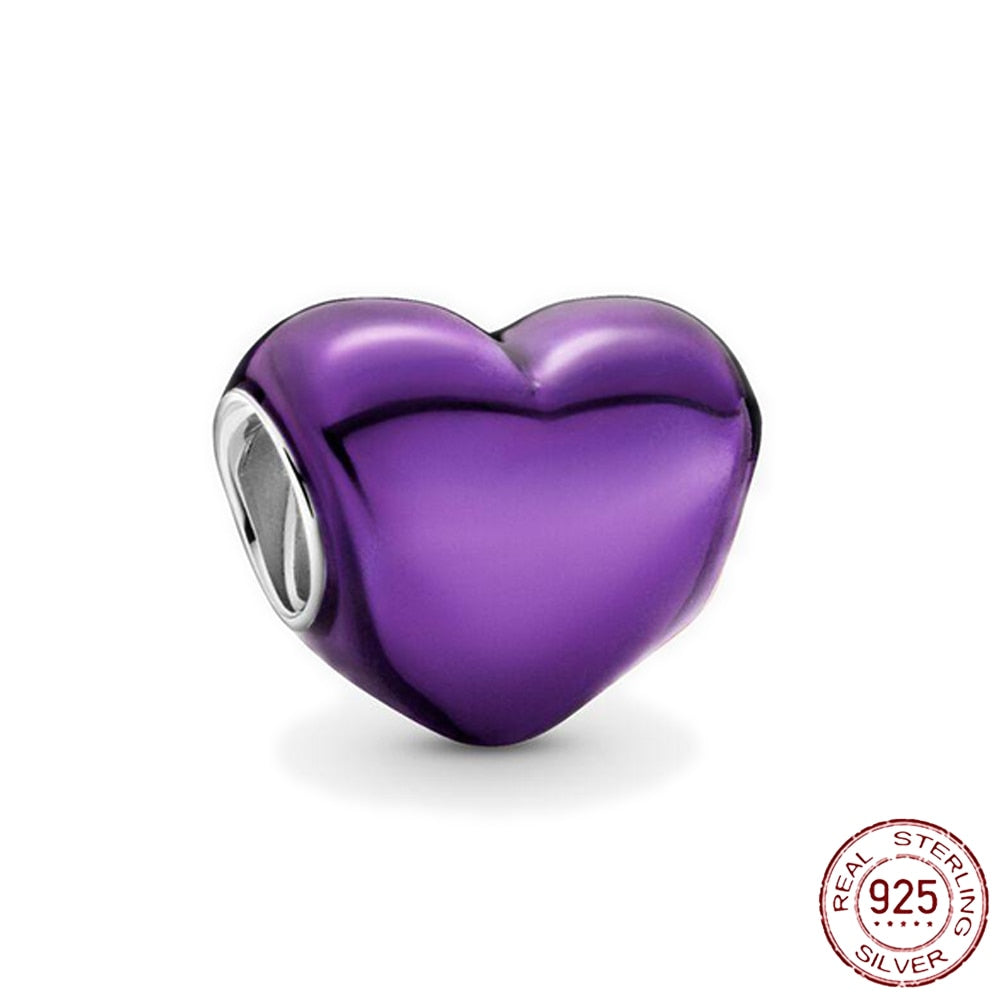 NEW plata ley 925 Sterling Silver Bear Balloon Mom Beads Charm Fit Original Pandora Bracelets Charm For Women Jewelry DIY Gift