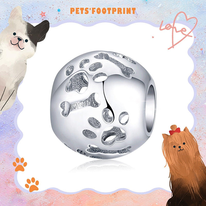 Round Charms Genuine 925 Sterling Silver Vintage Galaxy Openwork Beads Fit Original Bracelet Pendant Authentic Jewelry Women