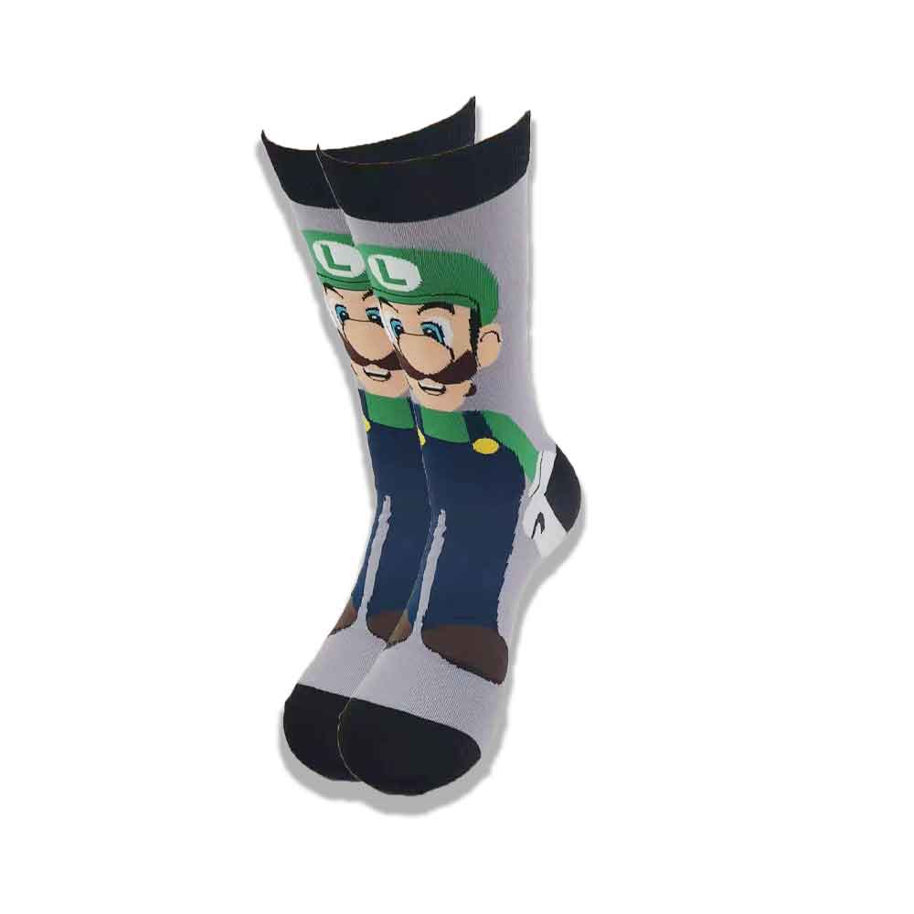 Street Style hiphop personalized Novelty  sock men weird comic style men socks funny autumn winter cotton warm dress socks