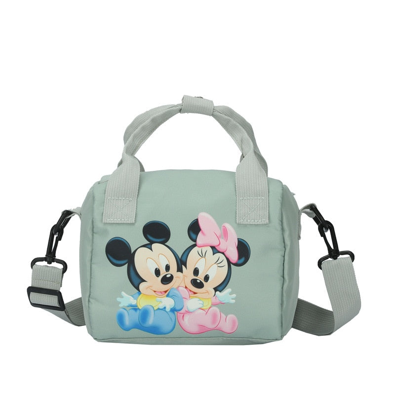 New Disney Shoulder Bags Cartoons Mickey Mouse Nylon Bag Women Messenger Bag Cute Anime Fashion Handbag Gifts for A Girls