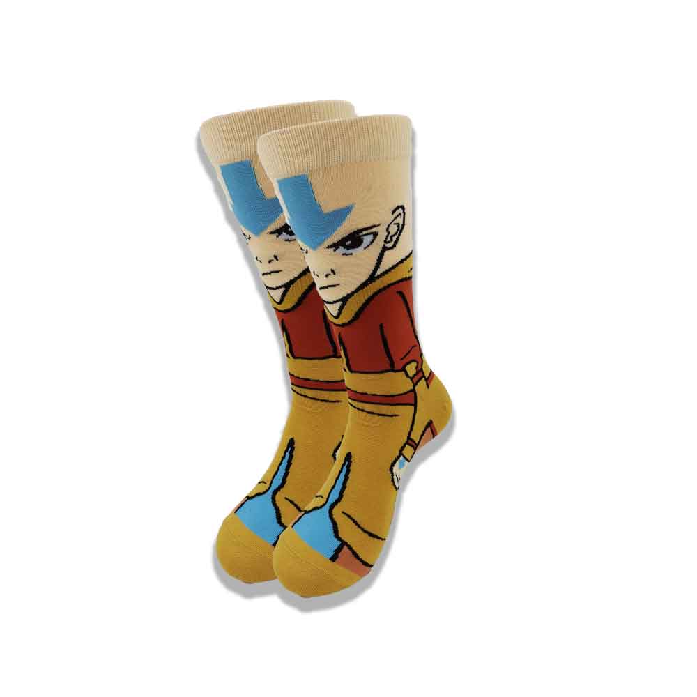 Street Style hiphop personalized Novelty  sock men weird comic style men socks funny autumn winter cotton warm dress socks