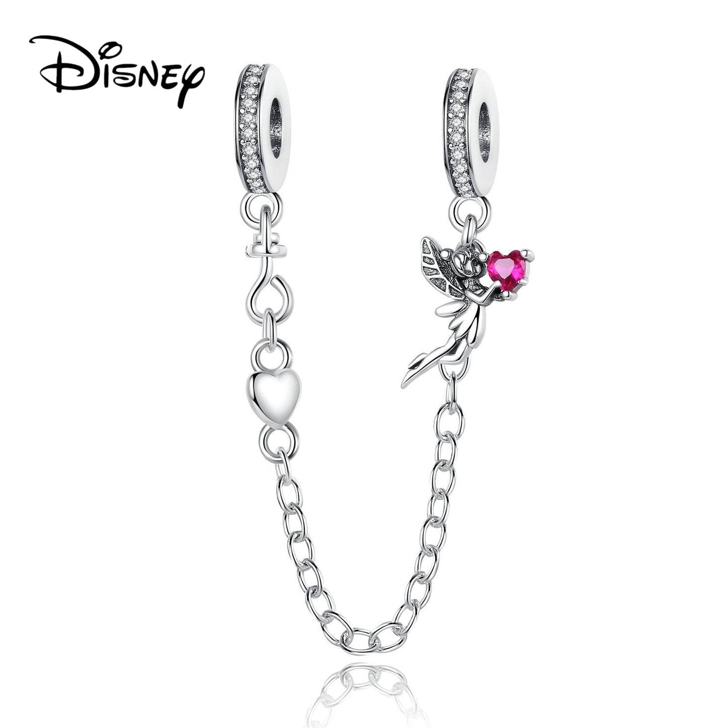 Disney Stitch Minnie Mouse Winnie Charms Dangle Fit Charms Silver 925 Original Bracelet Beads Charm for Pendant Jewelry Gift