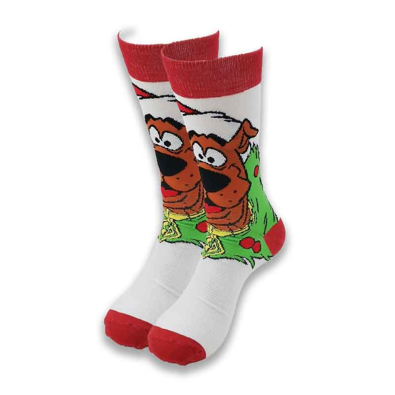 Street Style Hiphop Personalized Novelty Horror Sock Men Weird Comic Style Men Socks Funny Autumn Winter Cotton Warm Dress Socks