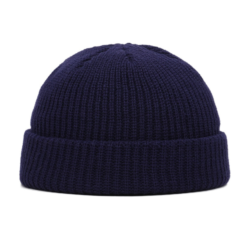 Winter Warm Beanies Casual Short Thread Hip Hop Hat Adult Men  Female Wool Knitted Skull Cap Elastic  Unisex