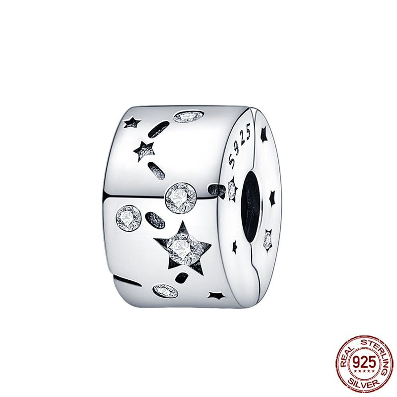 Hot Sale Charms Fit Pandora 925 Original Bracelet 925 Silver Owl With Blue Zircon Red Heart Charms Beads Fine DIY Jewelry Making