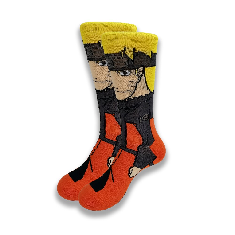 Street Style hiphop personalized Novelty  sock men weird comic style men socks funny autumn winter cotton warm dress socks