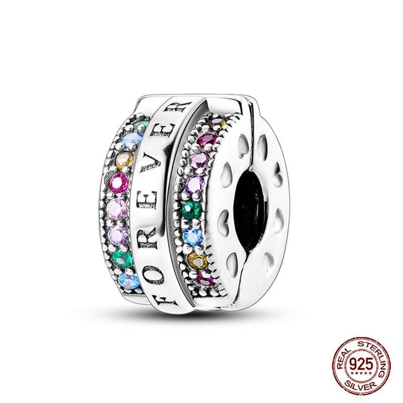 Fit Pandora 925 Original Bracelet Chameleon Luminous Firefly Butterfly Silver Charms Beads For DIY Christmas Jewelry Gift Making