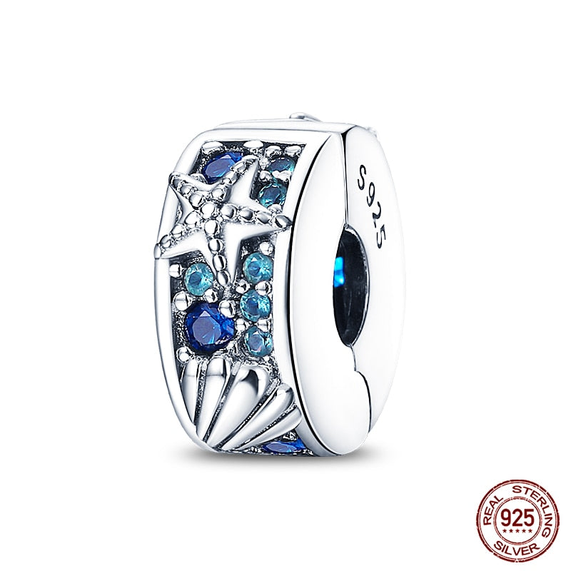 Fit Pandora 925 Original Bracelet Chameleon Luminous Firefly Butterfly Silver Charms Beads For DIY Christmas Jewelry Gift Making