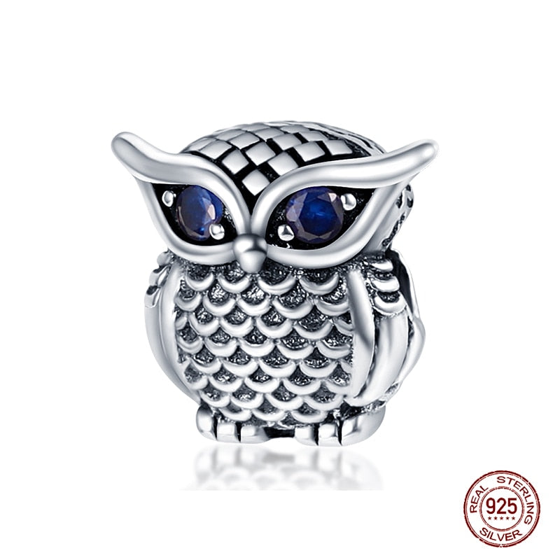 Fit Pandora 925 Original Bracelet Chameleon Luminous Firefly Butterfly Silver Charms Beads For DIY Christmas Jewelry Gift Making