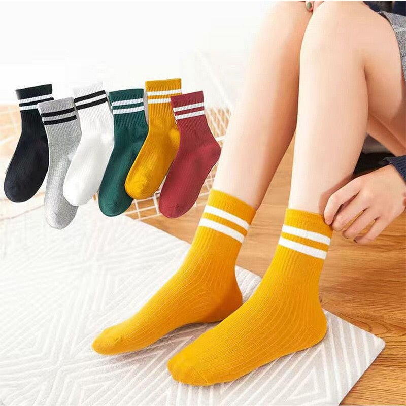 5 Pairs Pack Women Socks Girl Cartoon Bar Bear Lovely Happy Funny Smile Cute Kawaii Boat Ankle Short Cotton