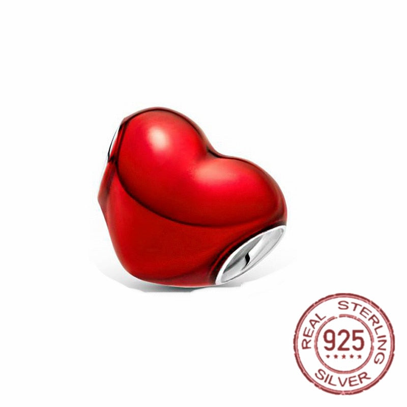 NEW plata ley 925 Sterling Silver Bear Balloon Mom Beads Charm Fit Original Pandora Bracelets Charm For Women Jewelry DIY Gift