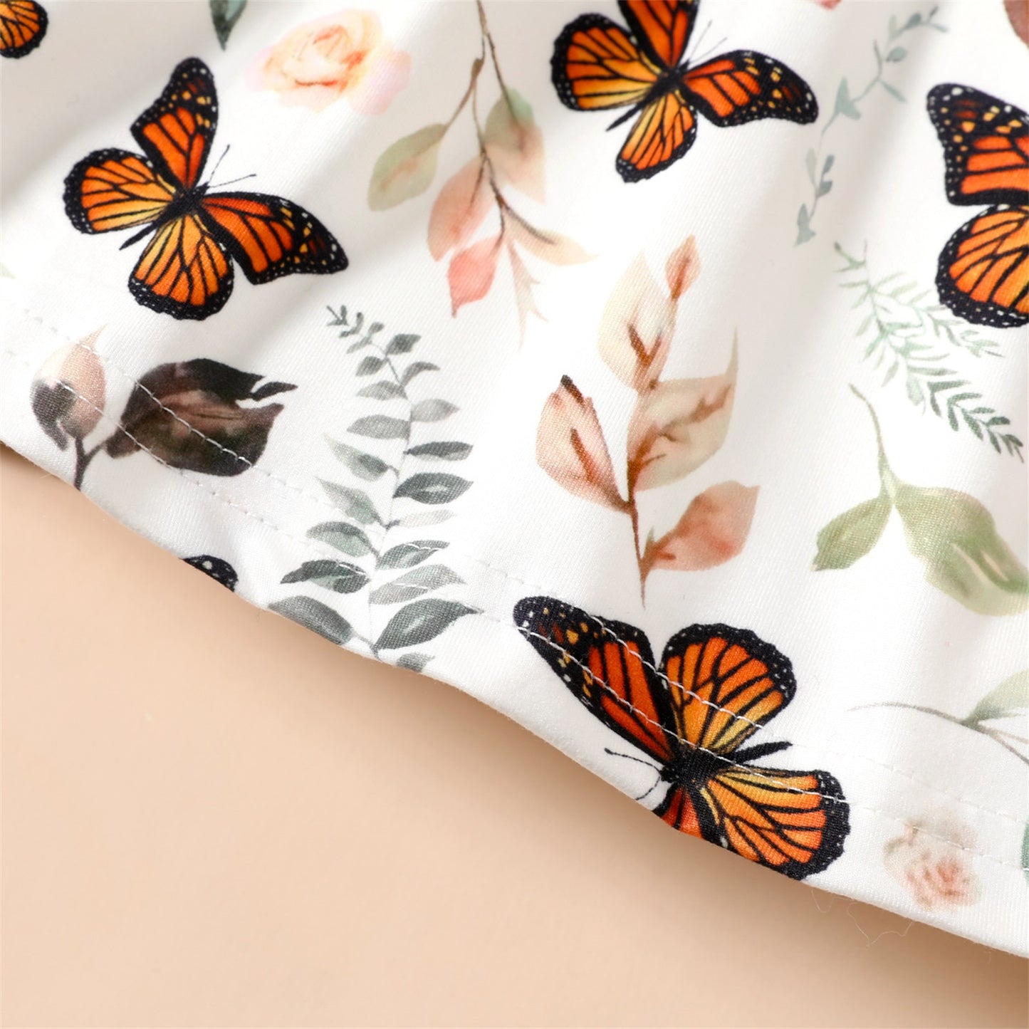 PatPat noworodka sukienki dziewczynka ubrania noworodki dzieci dzieci sukienka na przyjęcie urodzinowe prążkowane w paski długie rękawy kombinezony dziecięce