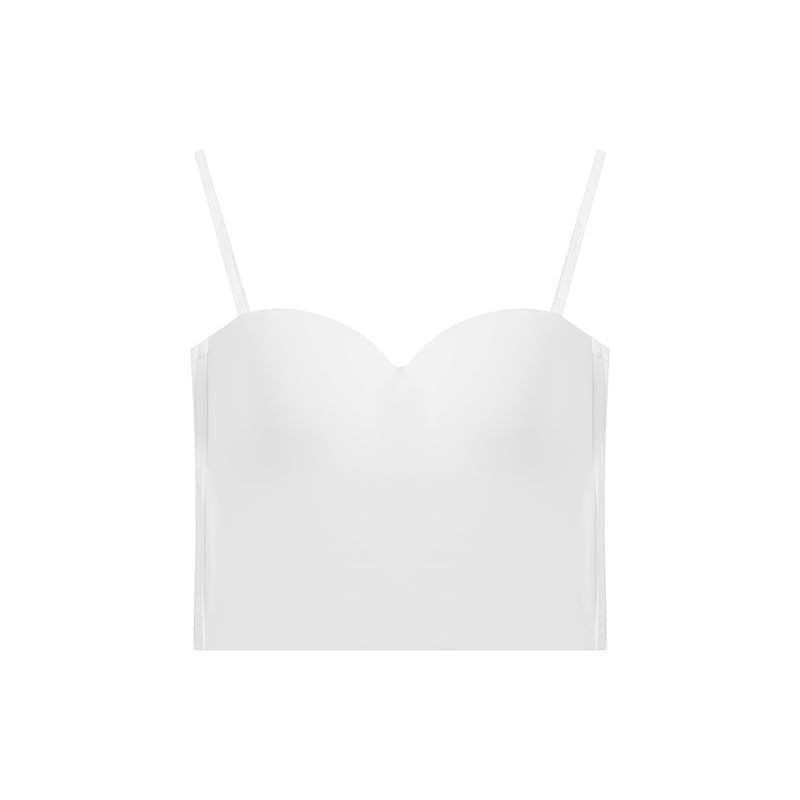 Small Crowd Wrap Chest Slim Short Outer Wear Top Camisole