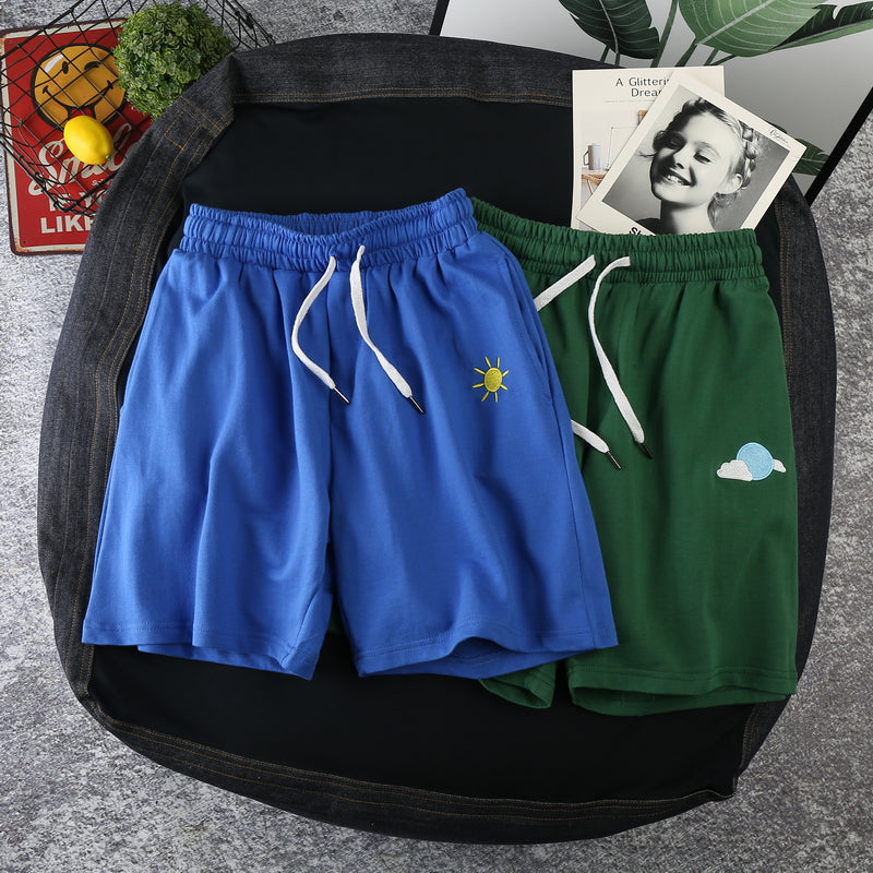 Five points casual shorts for boys