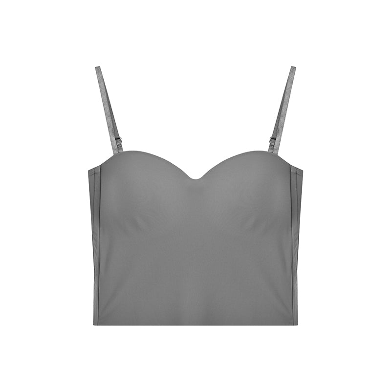 Small Crowd Wrap Chest Slim Short Outer Wear Top Camisole